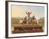 The Jolly Flatboatmen, 1846-George Caleb Bingham-Framed Art Print