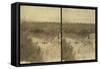 The Jordan River from the Heights of Moab (Stereograp), 1911-null-Framed Stretched Canvas