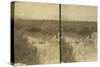 The Jordan River from the Heights of Moab (Stereograp), 1911-null-Stretched Canvas