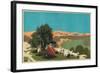 The Jordan Valley, from the Series 'Buy Jaffa Oranges'-Frank Newbould-Framed Giclee Print