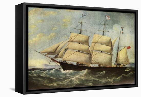 'The Joseph Cunard', 1839, (1938)-Samuel Walters-Framed Stretched Canvas