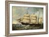 'The Joseph Cunard', 1839, (1938)-Samuel Walters-Framed Giclee Print