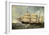 'The Joseph Cunard', 1839, (1938)-Samuel Walters-Framed Giclee Print