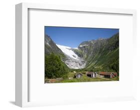 The Jostedalsbreen Glacier in Boyabreen, Vestlandet-Ellen Rooney-Framed Photographic Print