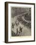 The Journey from Paddington to Buckingham Palace, the Procession Seen from St James's Palace-William T. Maud-Framed Giclee Print