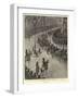 The Journey from Paddington to Buckingham Palace, the Procession Seen from St James's Palace-William T. Maud-Framed Giclee Print