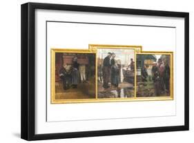 The Journey of Life, 1905-John Quincy Adams-Framed Giclee Print