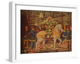 'The Journey of the Magi', 1459-1461-Benozzo Gozzoli-Framed Giclee Print