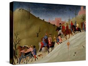 The Journey of the Magi, c.1433-5-Sassetta-Stretched Canvas