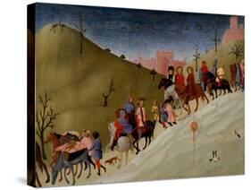 The Journey of the Magi, c.1433-5-Sassetta-Stretched Canvas