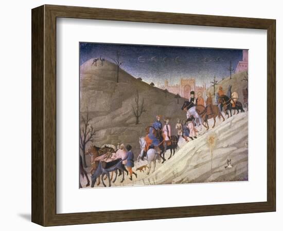 The Journey of the Magi-Sassetta-Framed Giclee Print