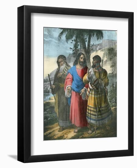 The Journey to Emmaus-Siegfried Detler Bendixen-Framed Giclee Print