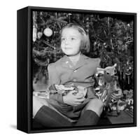 The Joy of Christmas, 1942-Science Source-Framed Stretched Canvas