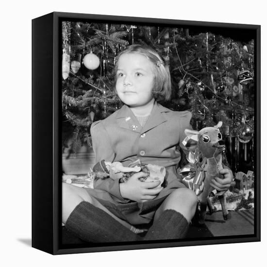 The Joy of Christmas, 1942-Science Source-Framed Stretched Canvas