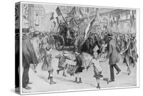 The Joy of Paris, 11 November 1918-L Sabattier-Stretched Canvas