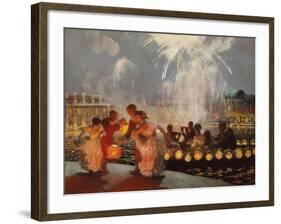 The Joyous Festival-Gaston La Touche-Framed Giclee Print