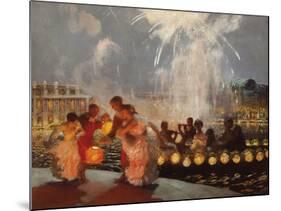 The Joyous Festival-Gaston La Touche-Mounted Giclee Print