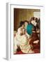 The Joys of the Good Mother, 1877 (Painting)-Giuseppe Sciuti-Framed Giclee Print