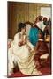 The Joys of the Good Mother, 1877 (Painting)-Giuseppe Sciuti-Mounted Giclee Print