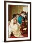 The Joys of the Good Mother, 1877 (Painting)-Giuseppe Sciuti-Framed Giclee Print