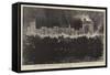 The Jubilee Celebrations at Windsor, the Castle Illuminated-Henry William Brewer-Framed Stretched Canvas