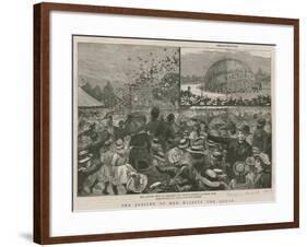 The Jubilee Fete to the Children of London Schools in Hyde Park-null-Framed Giclee Print