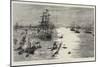 The Jubilee Naval Review at Spithead-William Lionel Wyllie-Mounted Giclee Print