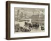 The Jubilee of Belgian Independence, King Leopold II Opening the Exhibition at Brussels-null-Framed Giclee Print