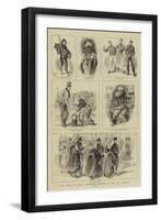 The Jubilee of Belgian Independence, Sketches of Life and Character-null-Framed Giclee Print