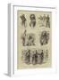 The Jubilee of Belgian Independence, Sketches of Life and Character-null-Framed Giclee Print