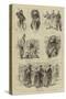 The Jubilee of Belgian Independence, Sketches of Life and Character-null-Stretched Canvas