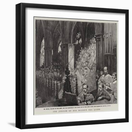 The Jubilee of Her Majesty the Queen-Charles Paul Renouard-Framed Giclee Print