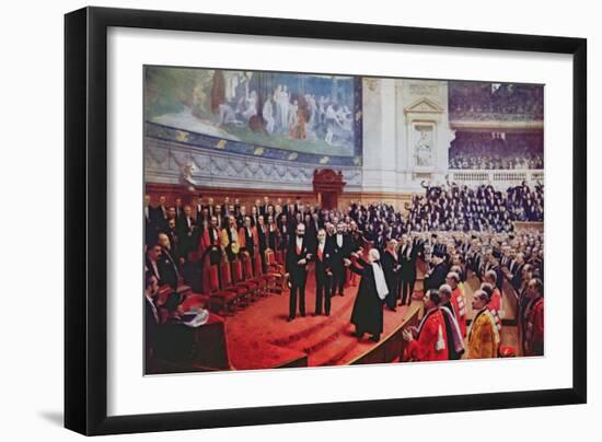 The Jubilee of Louis Pasteur-Jean Andre Rixens-Framed Giclee Print