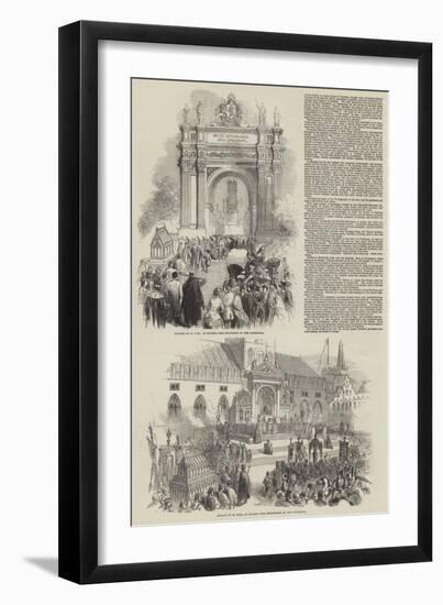 The Jubilee of St Sang at Bruges-null-Framed Giclee Print
