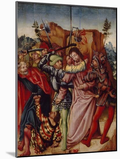 The Judas Kiss, Early16th C-null-Mounted Giclee Print