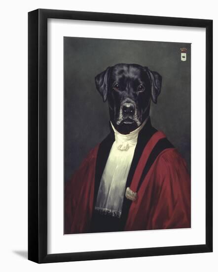 The Judge-Thierry Poncelet-Framed Premium Giclee Print