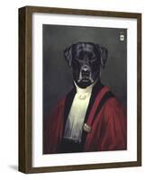 The Judge-Thierry Poncelet-Framed Premium Giclee Print