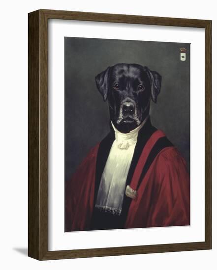 The Judge-Thierry Poncelet-Framed Premium Giclee Print