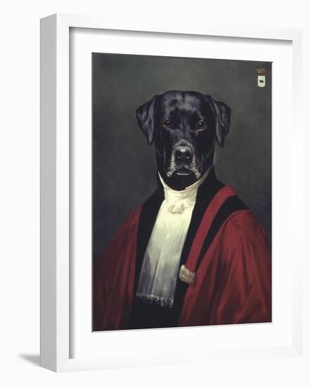 The Judge-Thierry Poncelet-Framed Premium Giclee Print