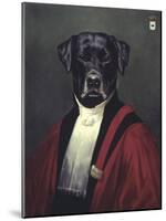 The Judge-Thierry Poncelet-Mounted Premium Giclee Print