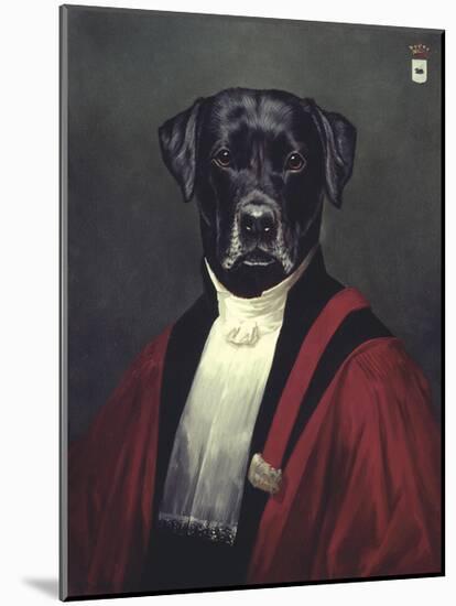 The Judge-Thierry Poncelet-Mounted Premium Giclee Print