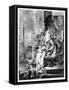 The Judgement of Christ, C.1636 (Etching)-Rembrandt van Rijn-Framed Stretched Canvas