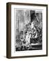 The Judgement of Christ, C.1636 (Etching)-Rembrandt van Rijn-Framed Giclee Print