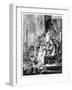 The Judgement of Christ, C.1636 (Etching)-Rembrandt van Rijn-Framed Giclee Print