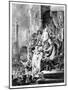 The Judgement of Christ, C.1636 (Etching)-Rembrandt van Rijn-Mounted Giclee Print