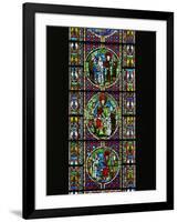 The Judgement of King Solomon, from the North Transept, Late 12th CE-null-Framed Giclee Print