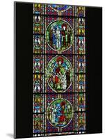 The Judgement of King Solomon, from the North Transept, Late 12th CE-null-Mounted Giclee Print