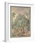 The Judgement of Midas, 1616-18-Domenichino-Framed Giclee Print