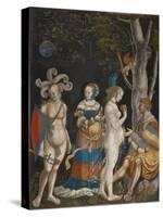 The Judgement of Paris, 1517-18-Niklaus Manuel Deutsch-Stretched Canvas