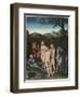 The Judgement of Paris, 1527-Lucas, The Elder Cranach-Framed Giclee Print